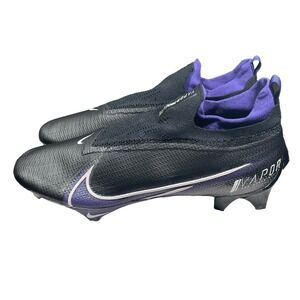 Nike Vapor Edge Elite 360 FK Black‎ Purple Football Cleat CV6282-001 Men Sz 13.5